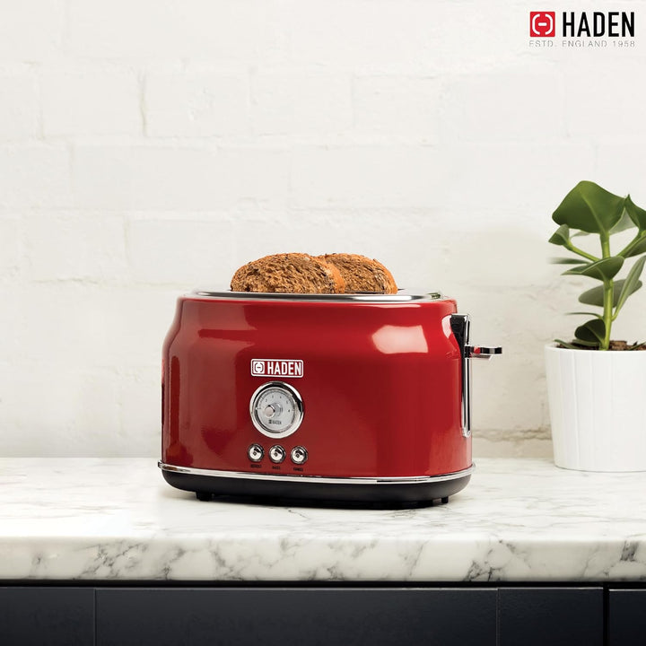 Haden Dorset 2 Scheiben Toaster (Red), Red