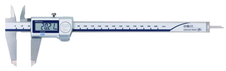 MITUTOYO Digital Messschieber o. Datenausgang O. Antriebsrolle IP67 0-200mm, 1 Stück, 500-707-20