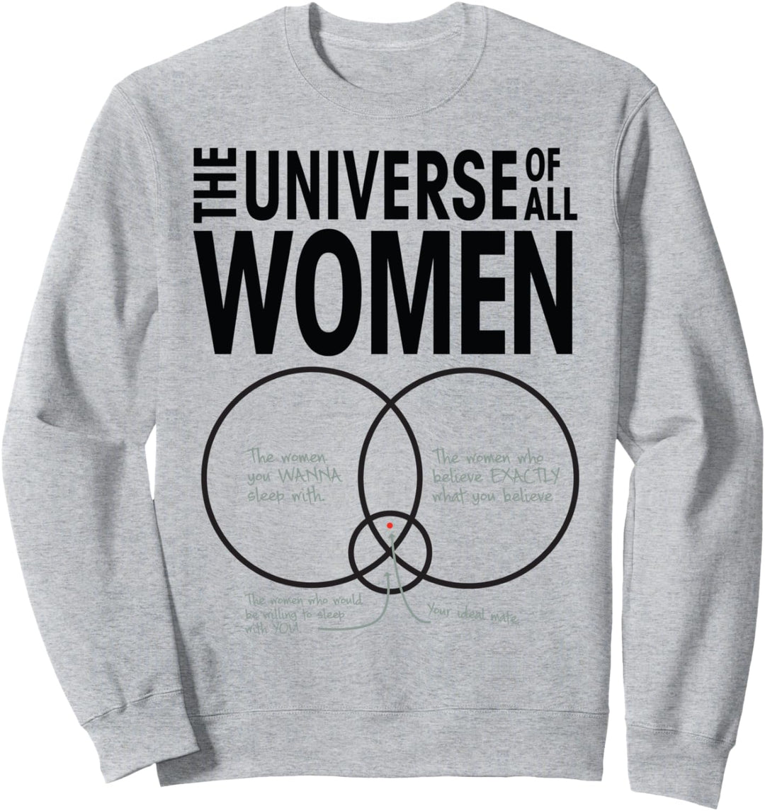 Das grafische Frauenuniversum von The Big Bang Theory Sweatshirt