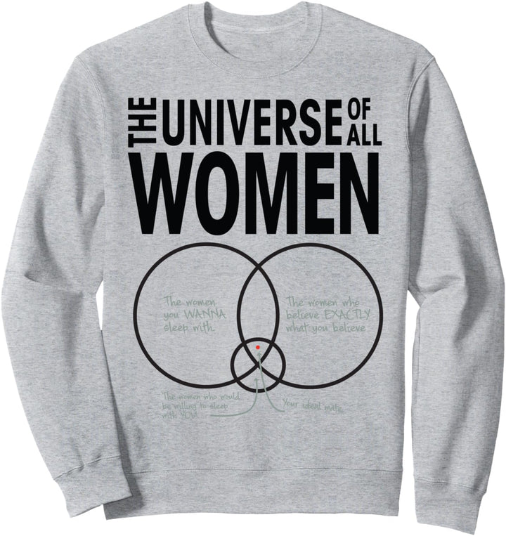 Das grafische Frauenuniversum von The Big Bang Theory Sweatshirt