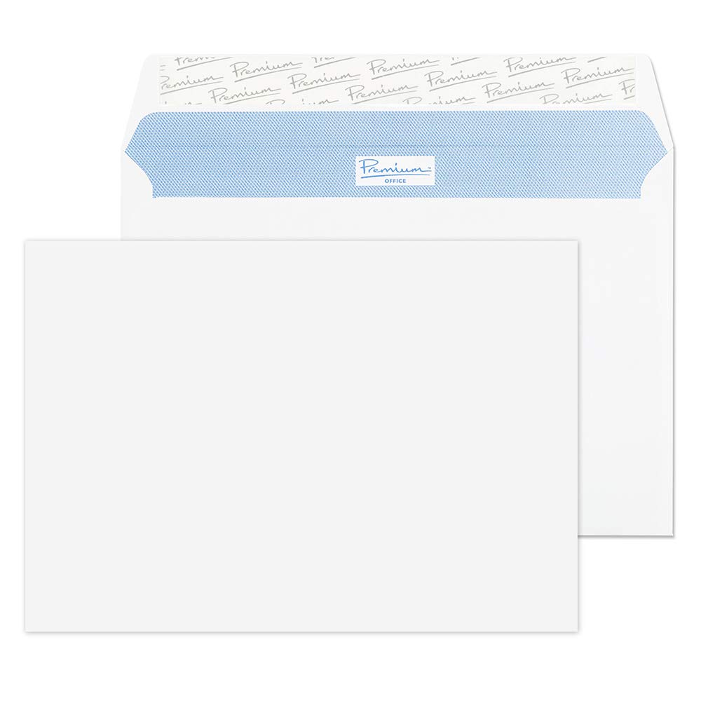 Blake Premium Office 36126DE Deutsches Fenster Versandtasche Haftklebung Ultra Weiss Wove Ohne Fenst