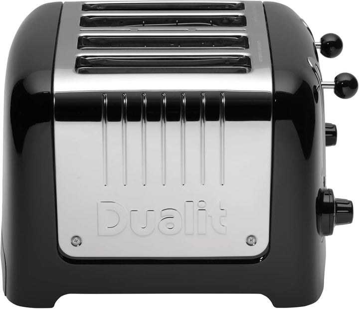 Dualit 46225 4 Scheiben Lite Toaster gloss, schwarz (black)