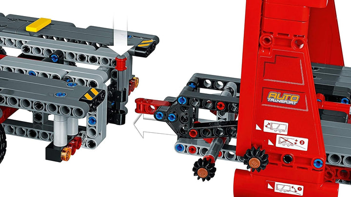LEGO Technic 42098 - Autotransporter Frustfreie Verpackung Single, Frustfreie Verpackung Single
