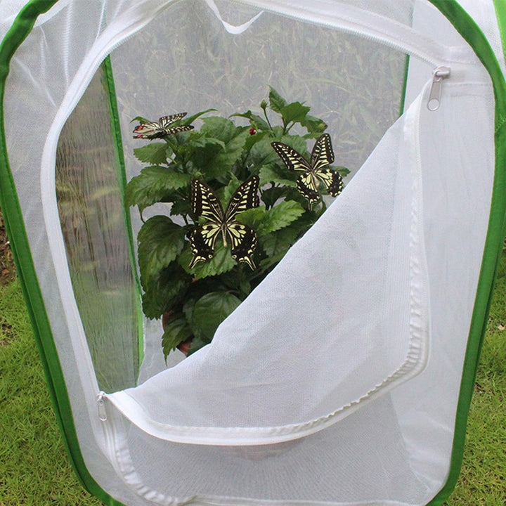 Schmetterlingshaus Lebensraum - Komfortabler Schmetterlingskäfig,Leichter Netz-Insektenkäfig, Sicher
