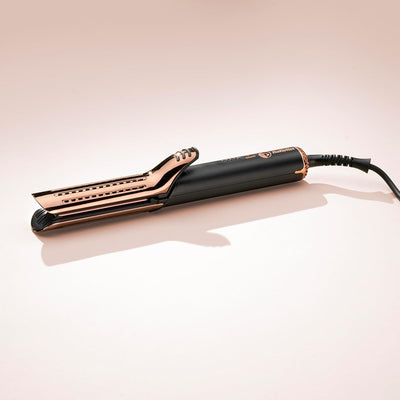 BaByliss Curl Styler Lustre, Innovativer Lockenstab mit integrierten Heizplatten und Kühlluft-Funkti