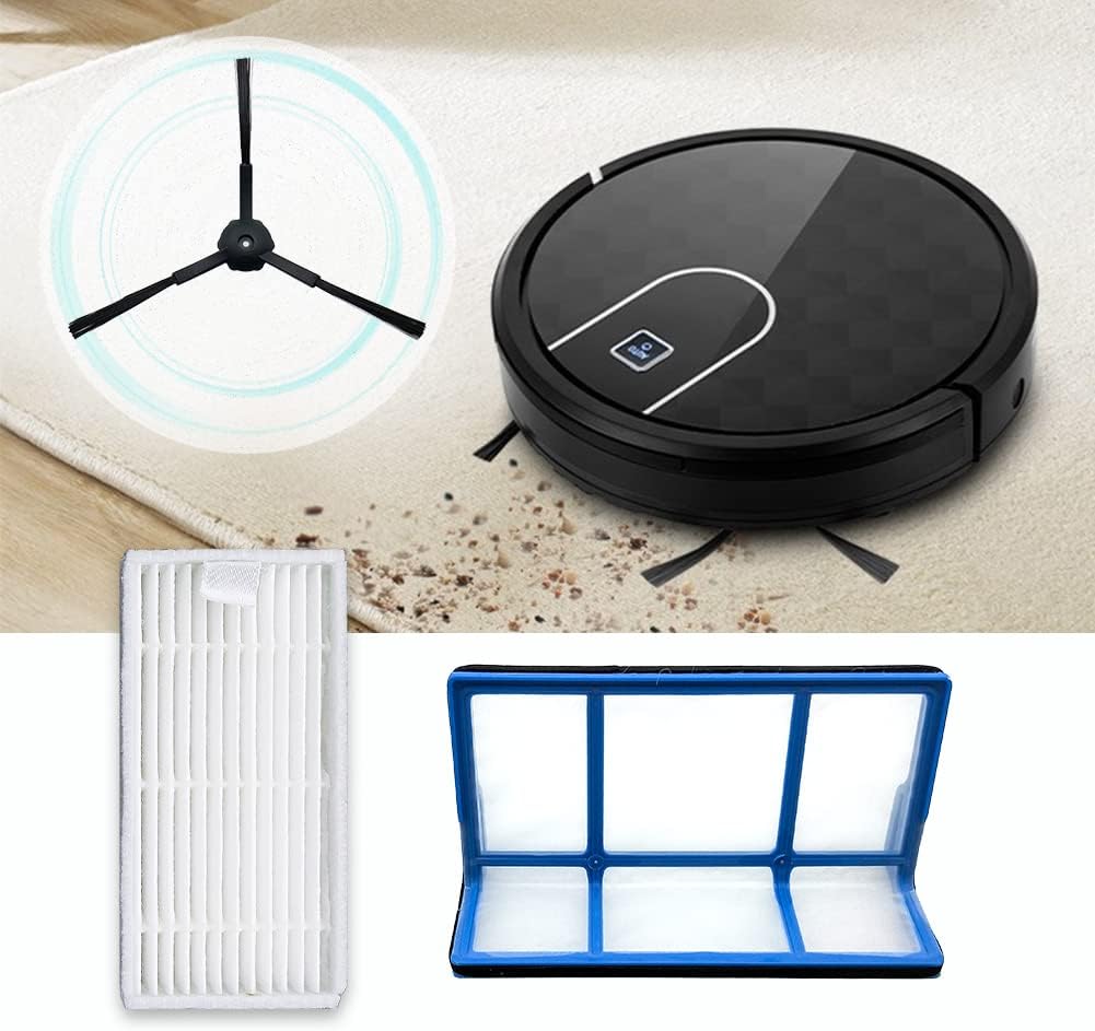 WuYan Staubfilter Primär Seitenbürste HEPA-Filter effizient für Staubsauger Roboter ilife v5 v5s V3