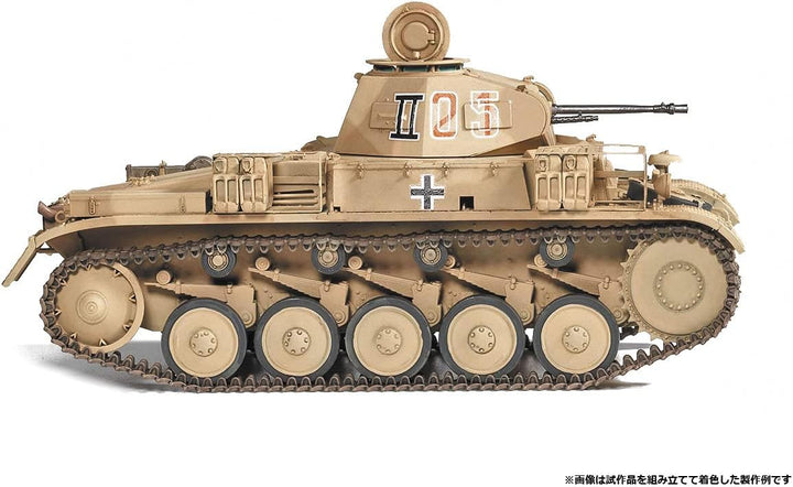 Academy 1/35 Bundeswehr II Panzer F Typ Nordafrikanische Front Kunststoff Modell 13535