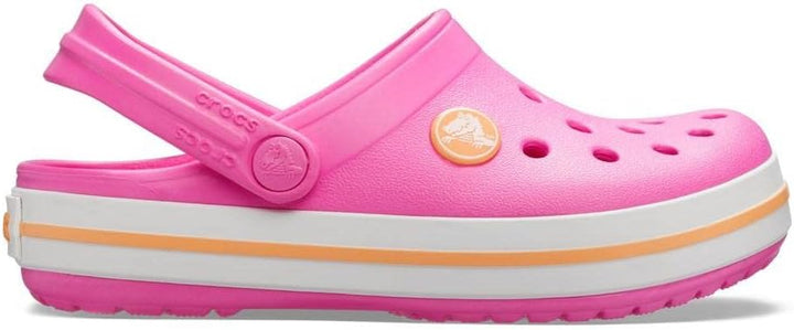 Crocs Unisex Kinder Crocband Kids Clogs 33/34 EU Electric Pink Cantaloupe, 33/34 EU Electric Pink Ca