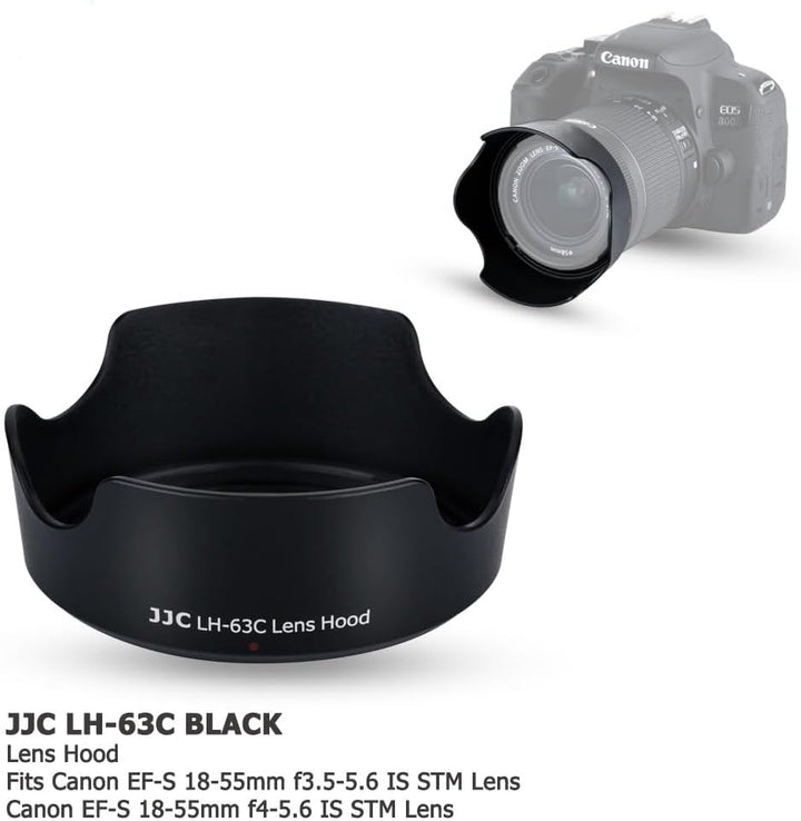 EW63C Bajonett Gegenlichtblende mit UV-Filter Passend für Canon RF-S 14-30mm F4-6.3 on EOS R50 V Cam