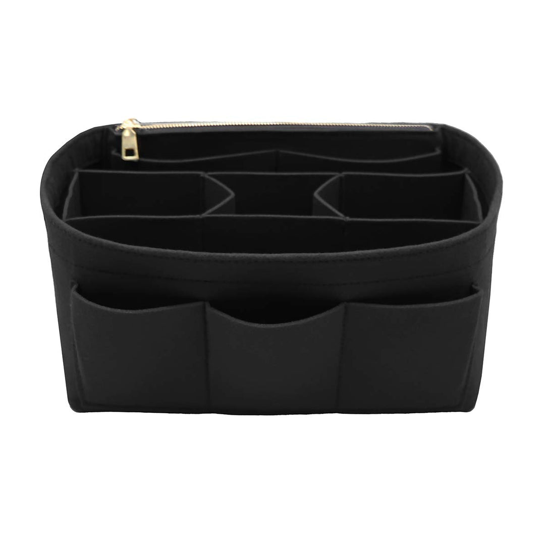 LEXSION Aufbewahrungstasche aus Filz für die Handtasche, passend für Speedy Neverfull, Schwarz (schw