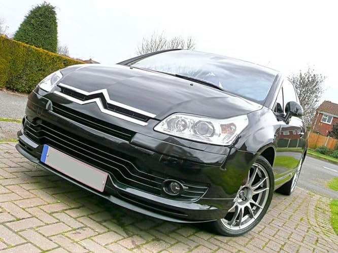 Cup Front Spoiler Lippe Schürze Ansatz ABS Lackierbar Schwarz