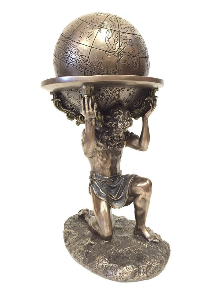 Veronese Design Statue griechischer Titan Atlas trägt die Welt