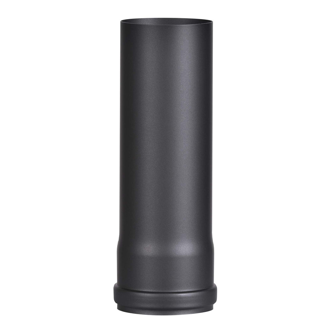 FIREFIX R80/2 Pelletofenrohr aus 1,2 mm starken Stahl in 80 mm Durchmesser, für Pelletöfen und Pelle