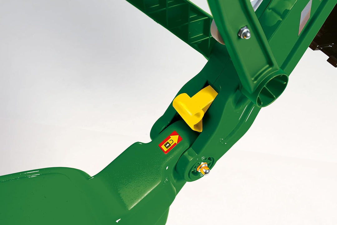 Rolly Toys rollyDigger Kunststoffbagger John Deere (für Kinder von 3 – 5 Jahren, 360° drehbar, mit A