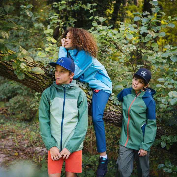 VAUDE Kids Turaco Jacket II - Regenjacke Kinder 110-116 chute green, 110-116 chute green