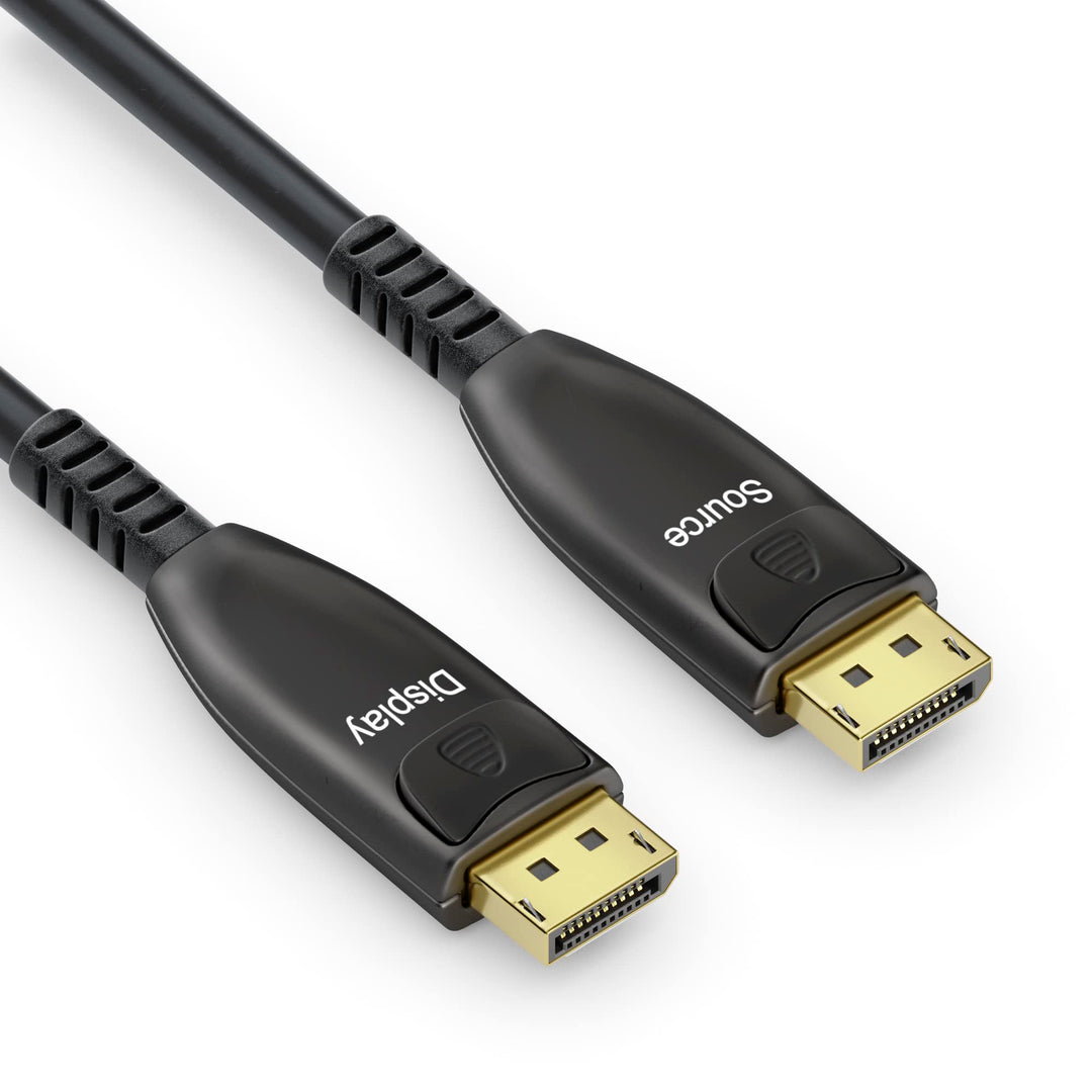 conecto DisplayPort 8K Glasfaser Premium AOC Extender Kabel, Hybridkabel (Glasfaser/Kupfer), schwarz