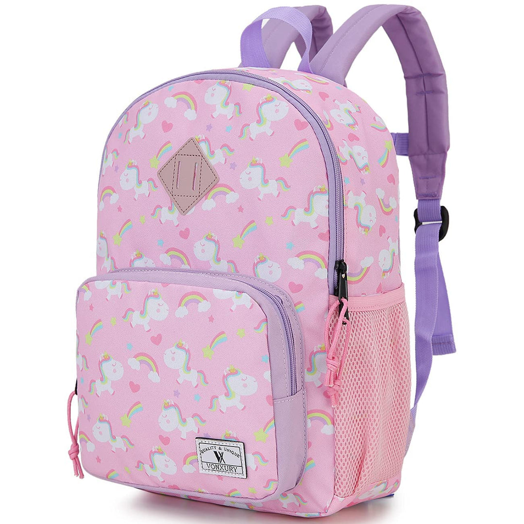 VX VONXURY Schulrucksack, Convertible Vorschule Kleinkind Jungen Bookbag Passt A4 Ordner (Blue Shark