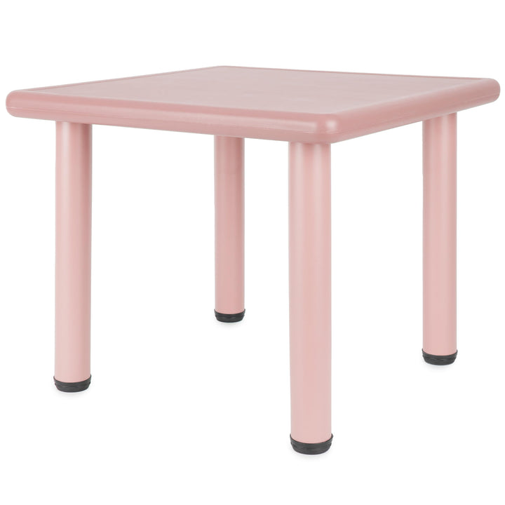 Bieco Kindertisch Gross Dreamy Rose 62x 62x 52 cm | Kinder Tisch | Gartentisch Kunststoff | Gartenmö