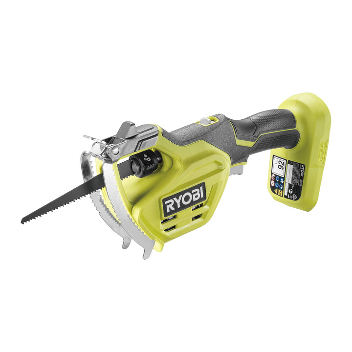 RYOBI 18 V ONE+ Akku-Astsäge RY18PSA-0 (Sägeblattlänge 15 cm, 80mm Schneidekapazität, ohne Akku und