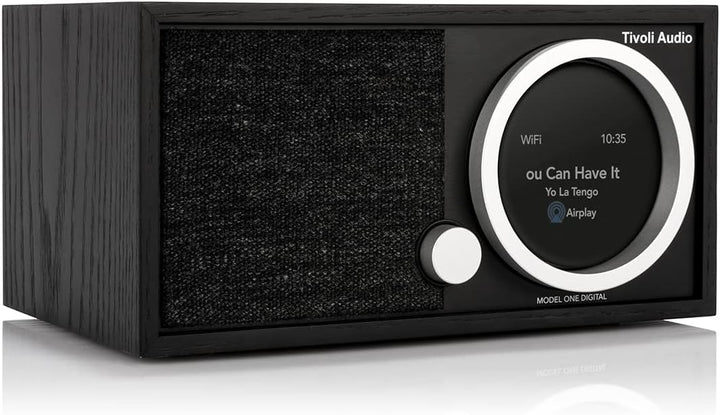 Tivoli Audio Model One Digital Gen 2 DAB+/UKW Radio mit WLAN und Bluetooth (Schwarze Esche/Schwarz)