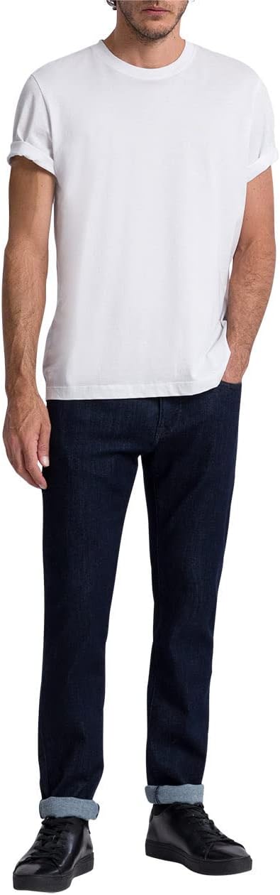 Pierre Cardin Herren Antibes Jeans 30W / 34L Dark Blue Raw, 30W / 34L Dark Blue Raw