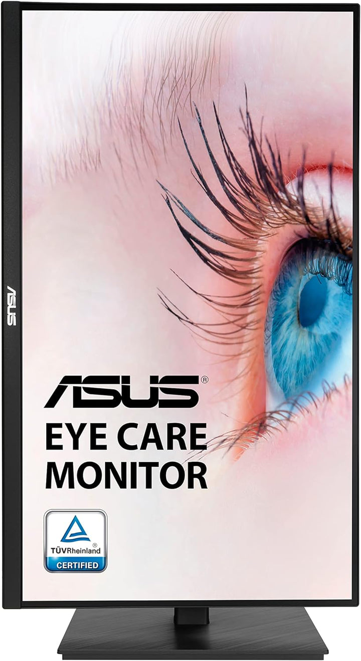 ASUS Eye Care VA27AQSB | 27 Zoll WQHD Monitor | Rahmenlos, ergonomisch, Flicker-Free, Blaulichtfilte