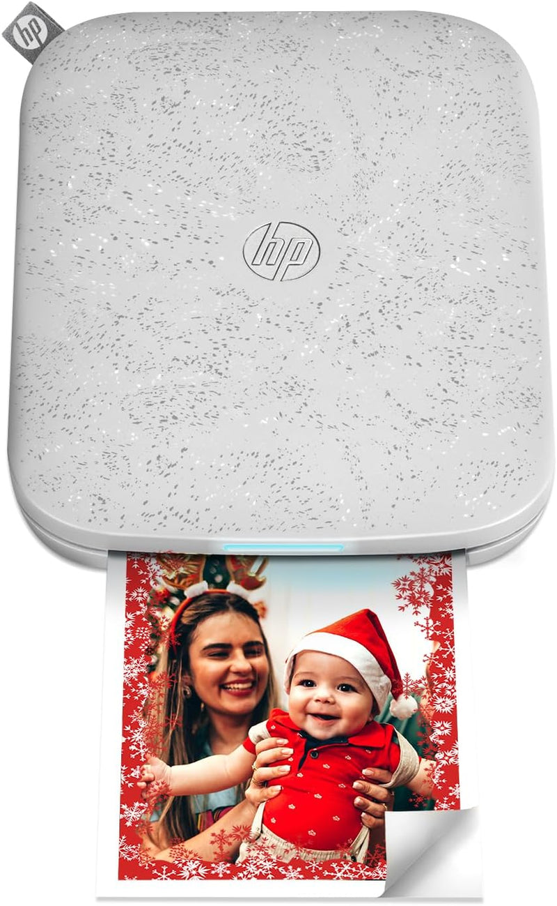 HP Sprocket 3x4" Sofortbilddrucker für Smartphones- Tragbarer, kabelloser Farbdrucker - Zink-Fotopap