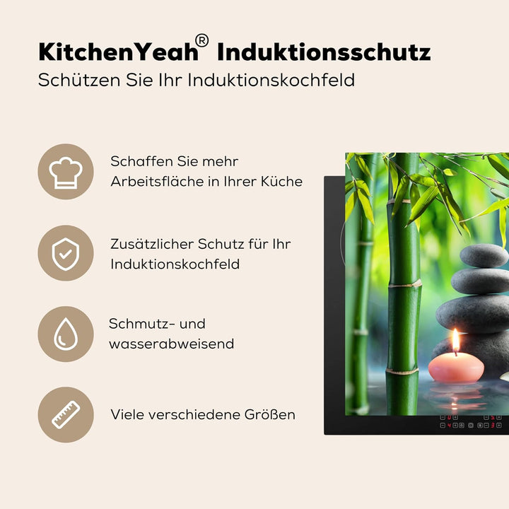 KitchenYeah© Herdabdeckplatte Einteilig Ceranfeld Abdeckplatte Küche Deko Ceranfeldabdeckung Herdabd