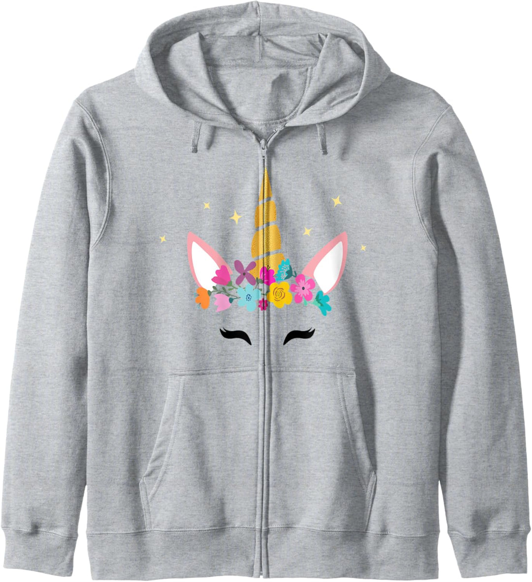 Einhorn. Kapuzenjacke