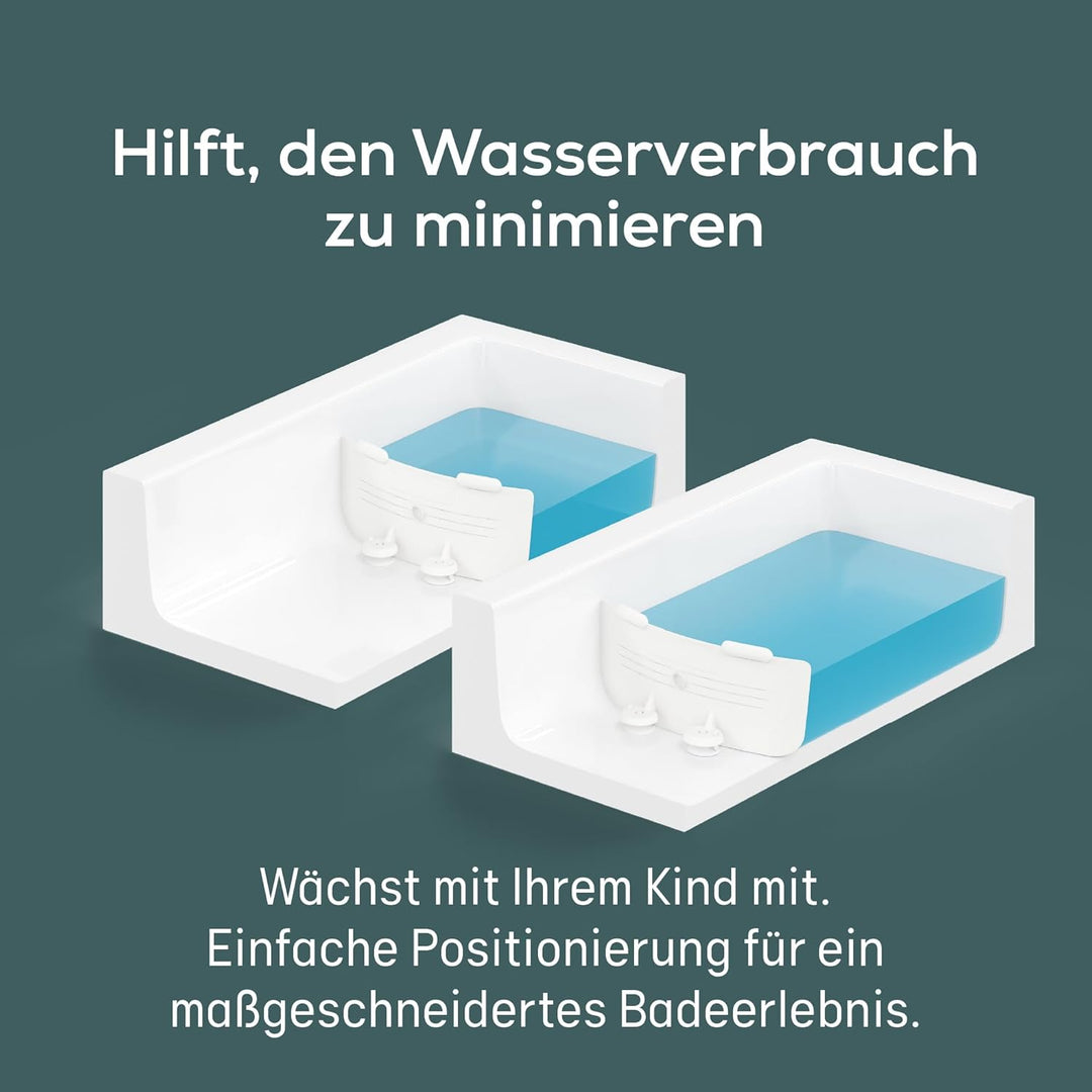 Angelcare Bath Dam – Badewannen-Verkleinerer für Babys &amp; Kleinkinder (6–24 Monate). Die clevere Lösu