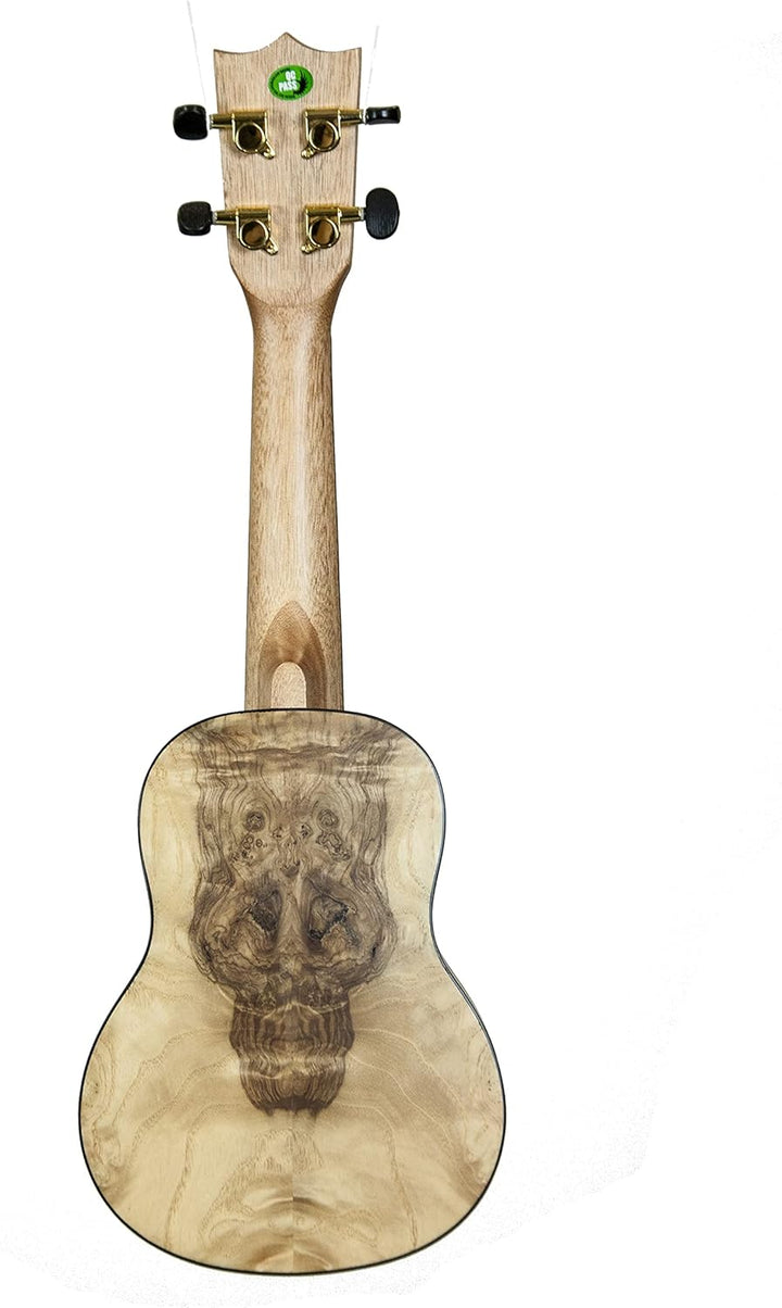 Flight, Supernatural Series Sopran-Ukulele, 4-saitig, gesteppt, Esche (DUS410 QA) Gesteppte Esche So