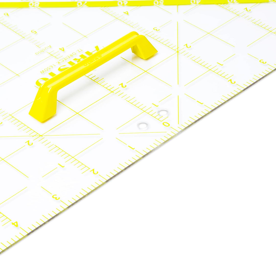 Aristo Wandtafel TZ-Dreieck AR1650W (Grossformat für Schulen und Lehrer, 80 cm Hypotenuse, mit Griff