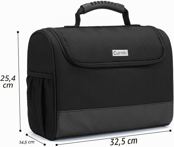 CURMIO Bartender Set Aufbewahrungstasche, Tragetasche für Cocktail Set, Cocktailshaker Bar Set, Reis