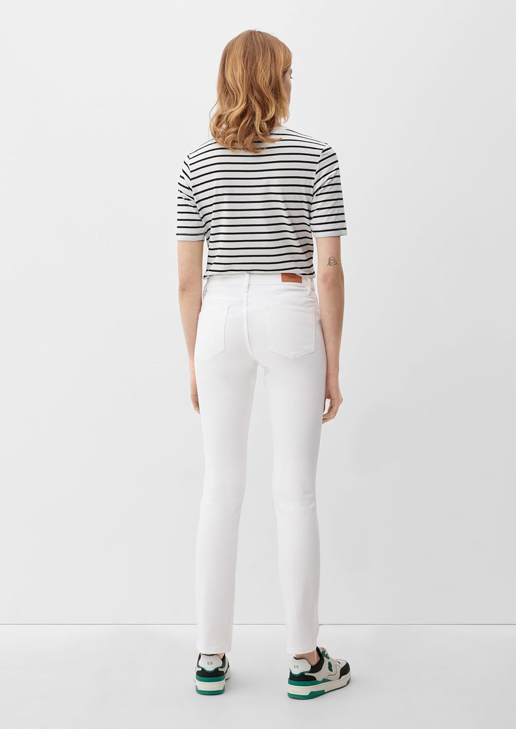 s.Oliver Damen Jeans, Betsy Slim Fit 32 Weiss, 32 Weiß