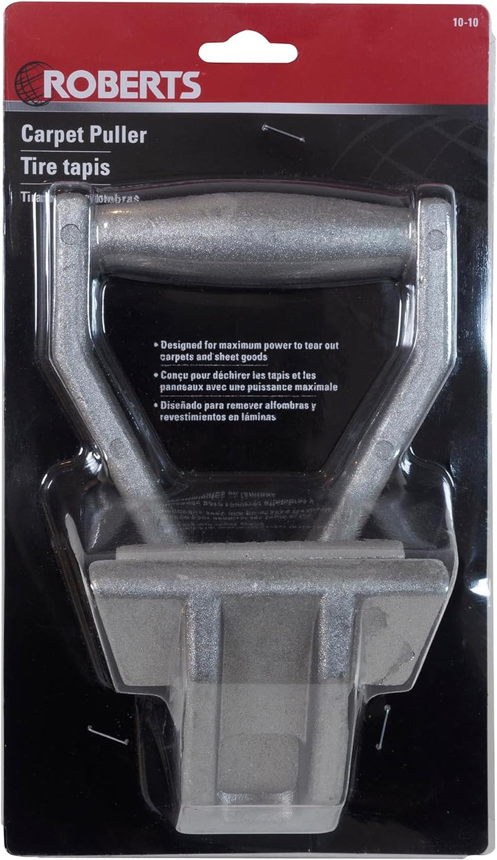 ROBERTS 44479 10-10 Teppichabzieher, silber, 1 metall, metall