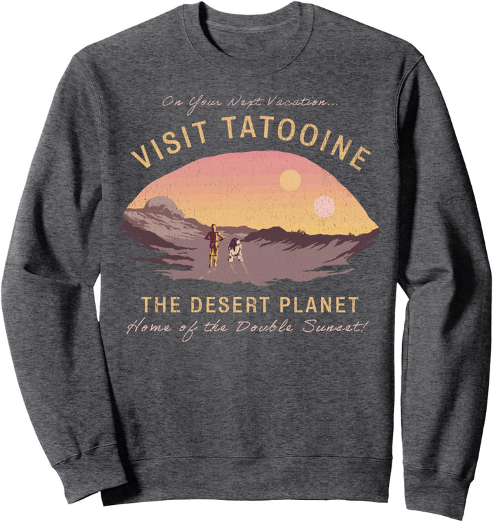 Star Wars Visit Tatooine The Desert Planet Sweatshirt