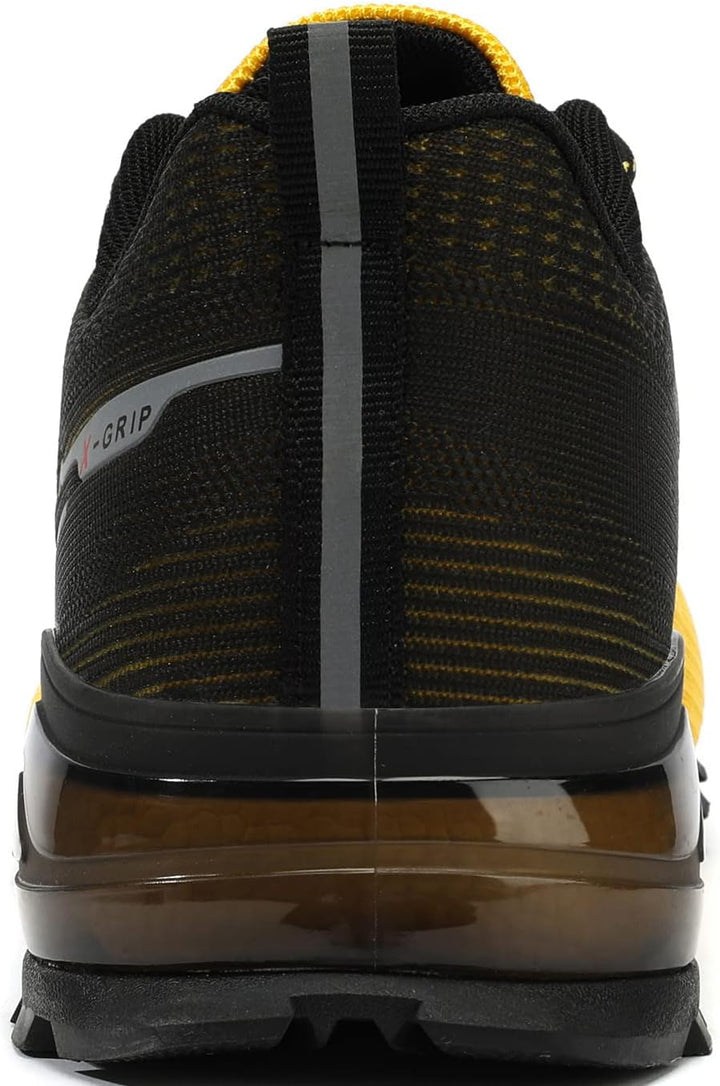 Kricely Traillaufschuhe Herren Leicht Atmungsaktiv Wanderstiefel rutschfest Laufschuhe Outdoor Fitne