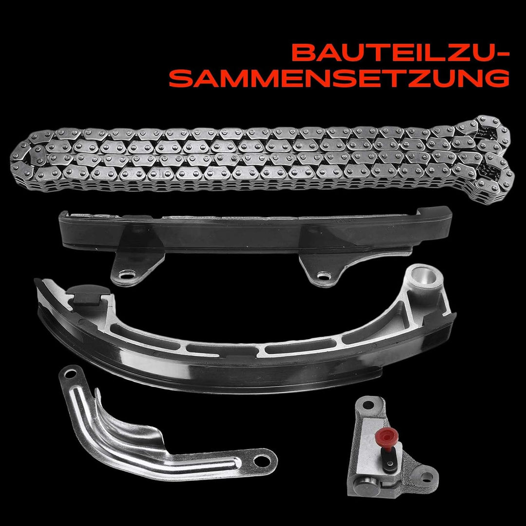 Frankberg Steuerkettensatz Kompatibel mit Yaris NCP1 NLP1 SCP1 1.0L Benzin 2003-2005 135660J010