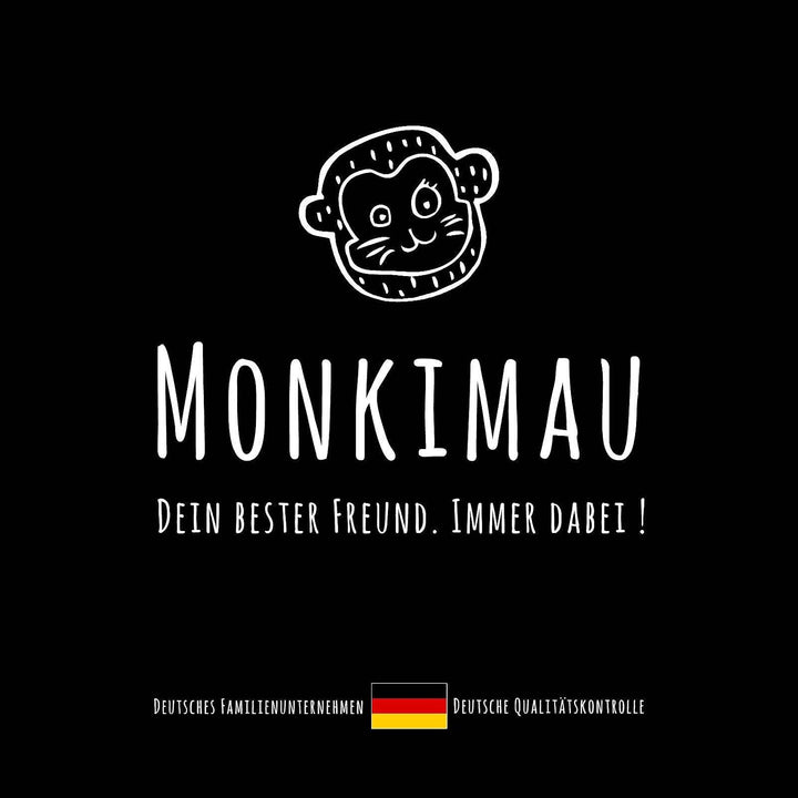 Monkimau Luxuriöse Hundetasche und Katzentasche aus Wildleder mit Lammfell | Faltbare Tragetasche fü