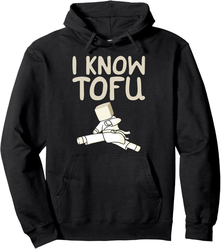 Ich kenne Tofu Lustige Veggies Meatless Vegetarisch Pullover Hoodie