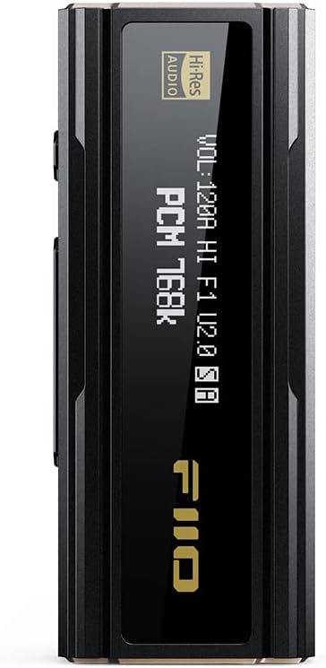 FiiO KA5 tragbarer DAC und Kopfhörerverstärker mit OLED-Display und 3,5mm sowie 4,4 mm symmetrischem