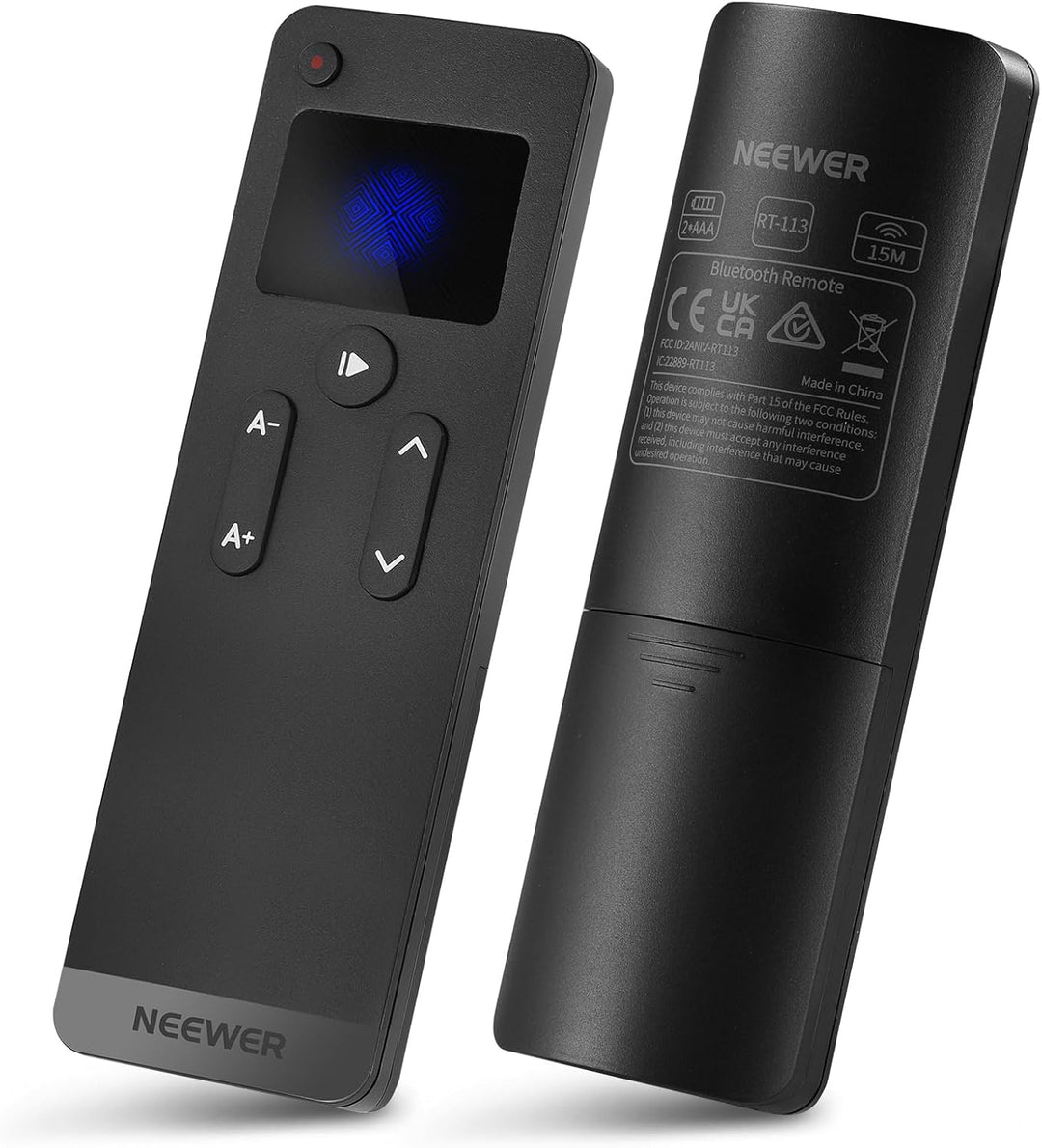 NEEWER RT113 Fernbedienung für NEEWER Teleprompter App, aktualisiert mit direkter Bluetooth Verbindu