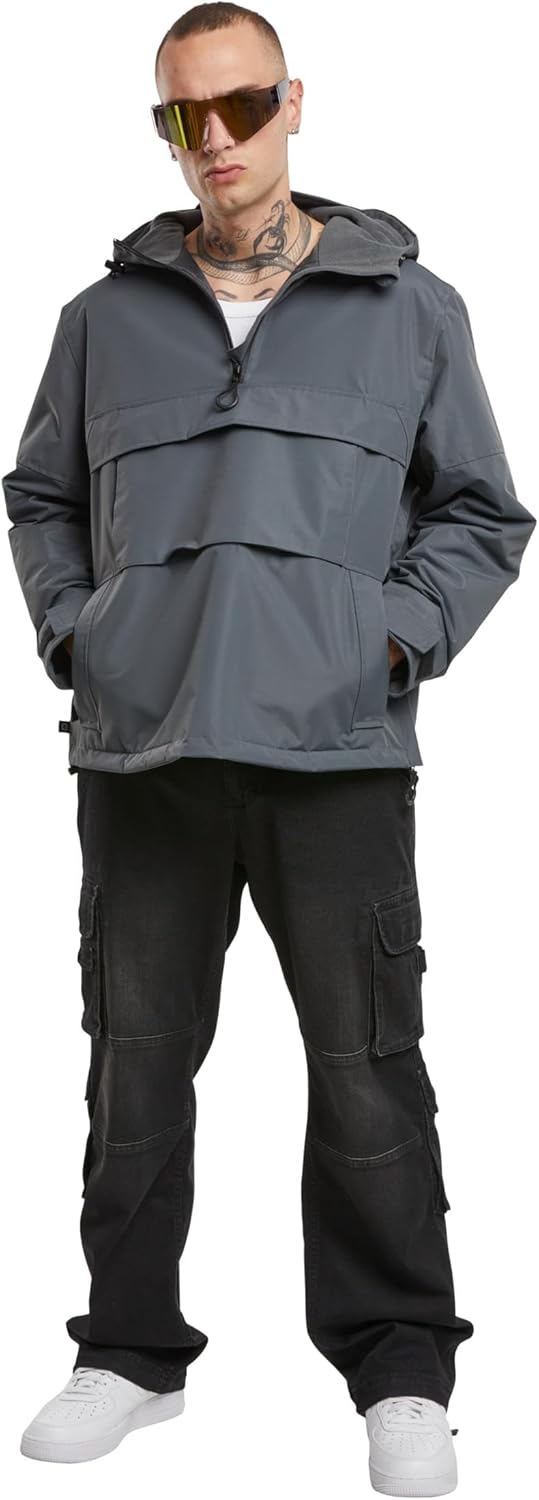 Brandit Herren Arctic Windbreaker, Anthrazit