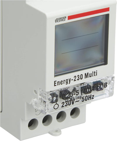 Vemer VE429700 Zähler von Energie energy-230 Multi mit Verbuchung für Zeiten MULTITARIFFA für System