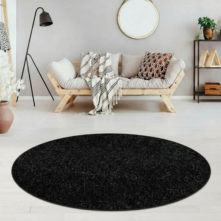 Fashion4Home Teppich Wohnzimmer – Einfarbig Teppich, Uni Teppich fürs Kinderzimmer, Schlafzimmer, Ar