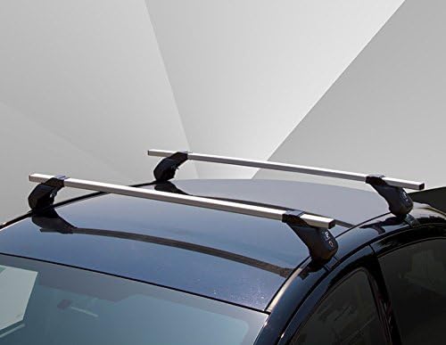 ALUMINIUM DACHTRÄGER PREALPINA LP43 MIT SPEZIFISCHEM BEFESTIGUNGSSATZ