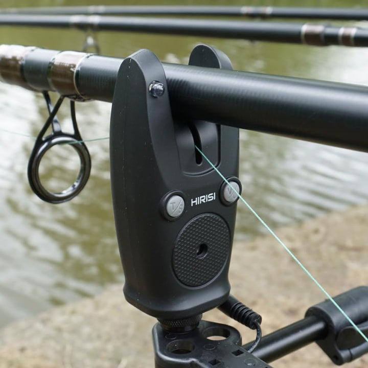 Hirisi Tackle Kabelloser Bissanzeiger für Angeln, in Tragetasche Fbm-s5-4, Fbm-s5-4