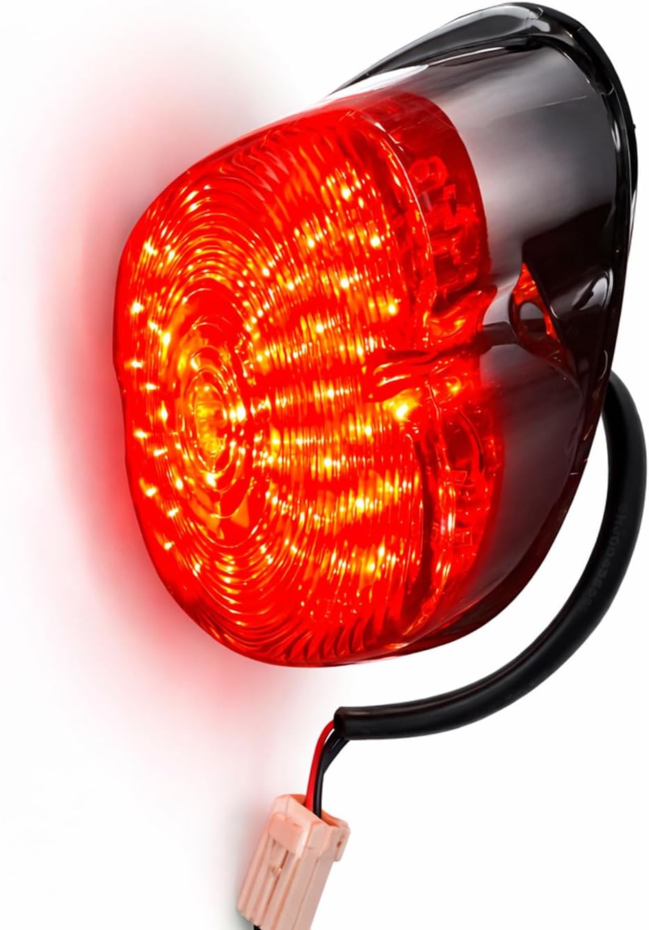 Germany Motorsports Motorrad Mini LED Rücklicht für Harley Davidson Modelle schwarz getönt e-geprüft