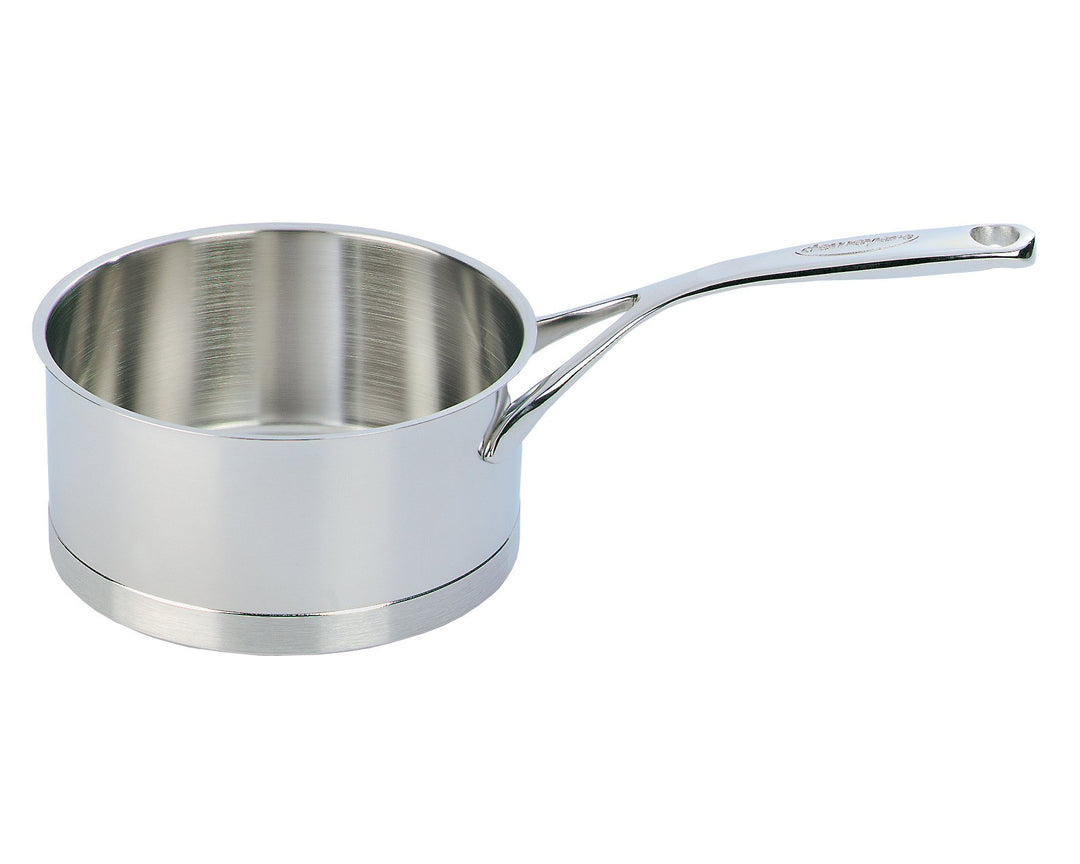 demeyere Atlantis Stieltopf ohne Deckel 14 cm Durchm., 1 Liter, 7cm h. 1005092 Silber