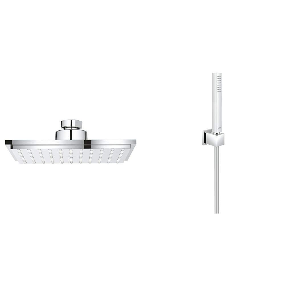 Grohe Euphoria Cube 152 Brausen und Duschsysteme Kopfbrause, chrom, 27705000 & Euphoria Cube Brausen